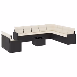 VidaXL 3251513, Crème, Rotin, Verre trempé, 110 kg, Adultes et enfants, 550 mm, 550 mm