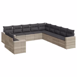 VidaXL 3251529, Gris foncé, Rotin, Acier, 110 kg, Adultes et enfants, 655 mm, 620 mm