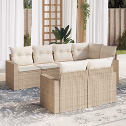 VidaXL 3251545 banc de jardin Rotin, Acier