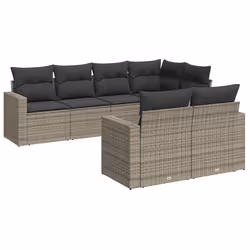 VidaXL 3251547, Gris foncé, Rotin, Acier, 110 kg, Adultes et enfants, 655 mm, 620 mm