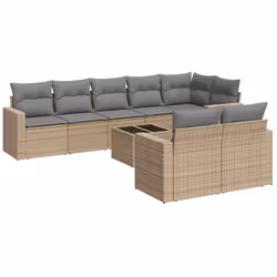 VidaXL 3251556, Gris clair, Rotin, Acier, 110 kg, Adultes et enfants, 655 mm, 620 mm