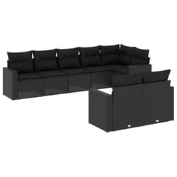 VidaXL 3251562 banc de jardin Rotin, Verre trempé