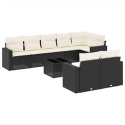 VidaXL 3251563 banc de jardin Rotin, Verre trempé