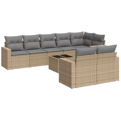 VidaXL 3251566 banc de jardin Rotin, Verre trempé