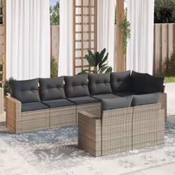 VidaXL 3251567 banc de jardin Rotin, Verre trempé