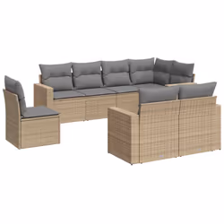 VidaXL 3251586, Gris clair, Rotin, Verre trempé, 110 kg, Adultes et enfants, 550 mm, 550 mm