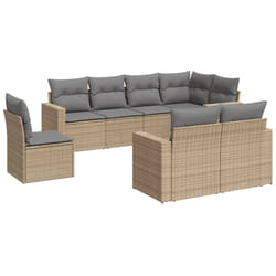 VidaXL 3251586 banc de jardin Rotin, Verre trempé