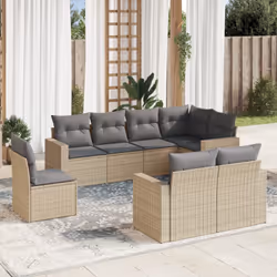 VidaXL 3251586 banc de jardin Rotin, Verre trempé