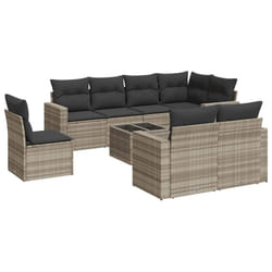 VidaXL 3251589 banc de jardin Rotin, Verre trempé