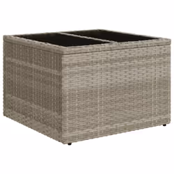 VidaXL 3251589 banc de jardin Rotin, Verre trempé - Vue supplémentaire 7