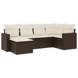 VidaXL 3251600 banc de jardin Rotin, Acier