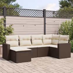 VidaXL 3251600 banc de jardin Rotin, Acier