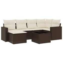 VidaXL 3251610 banc de jardin Rotin, Verre trempé