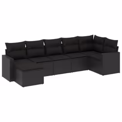 VidaXL 3251612, Noir, Rotin, Acier, 110 kg, Adultes et enfants, 550 mm, 550 mm