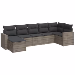VidaXL 3251617, Gris foncé, Rotin, Acier, 110 kg, Adultes et enfants, 550 mm, 550 mm