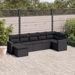 VidaXL 3251622 banc de jardin Rotin, Verre trempé