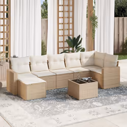 VidaXL 3251625 banc de jardin Rotin, Verre trempé