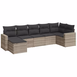 VidaXL 3251629, Gris foncé, Rotin, Verre trempé, 110 kg, Adultes et enfants, 550 mm, 550 mm