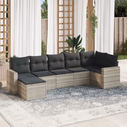 VidaXL 3251629 banc de jardin Rotin, Verre trempé