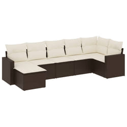 VidaXL 3251630 banc de jardin Rotin, Verre trempé