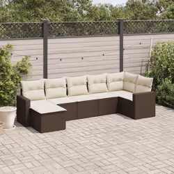 VidaXL 3251630 banc de jardin Rotin, Verre trempé