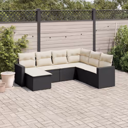 VidaXL 3251643 banc de jardin Rotin, Verre trempé