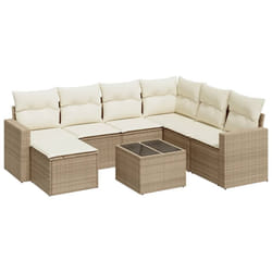VidaXL 3251645 banc de jardin Rotin, Verre trempé