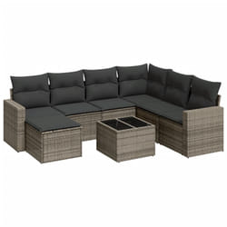 VidaXL 3251647 banc de jardin Rotin, Verre trempé