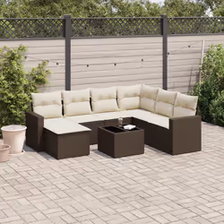 VidaXL 3251650 banc de jardin Rotin, Verre trempé