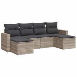VidaXL 3251659, Gris foncé, Rotin, Acier, 110 kg, Adultes et enfants, 550 mm, 550 mm
