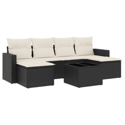 VidaXL 3251663 banc de jardin Rotin, Verre trempé