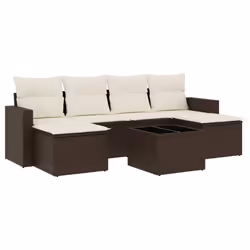 VidaXL 3251670, Crème, Rotin, Verre trempé, 110 kg, Adultes et enfants, 550 mm, 550 mm