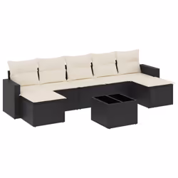 VidaXL 3251683, Crème, Rotin, Verre trempé, 110 kg, Adultes et enfants, 550 mm, 550 mm