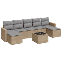 VidaXL 3251686 banc de jardin Rotin, Verre trempé