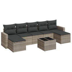 VidaXL 3251689 banc de jardin Rotin, Verre trempé