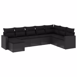 VidaXL 3251692, Noir, Rotin, Acier, 110 kg, Adultes et enfants, 550 mm, 550 mm