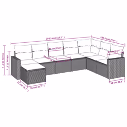 VidaXL 3251702 banc de jardin Rotin, Verre trempé