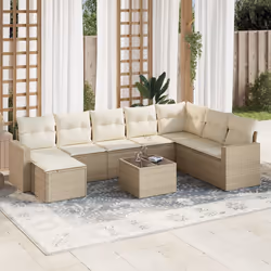 VidaXL 3251705 banc de jardin Rotin, Verre trempé
