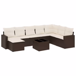 VidaXL 3251710, Crème, Rotin, Verre trempé, 110 kg, Adultes et enfants, 550 mm, 550 mm