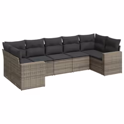 VidaXL 3251727, Gris foncé, Rotin, Acier, 110 kg, Adultes et enfants, 655 mm, 620 mm