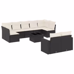 VidaXL 3251763, Crème, Rotin, Verre trempé, 110 kg, Adultes et enfants, 550 mm, 550 mm