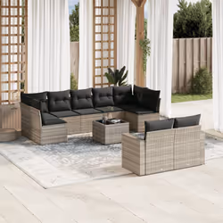 VidaXL 3251769 banc de jardin Rotin, Verre trempé