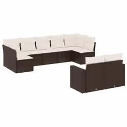 VidaXL 3251770, Crème, Rotin, Verre trempé, 110 kg, Adultes et enfants, 550 mm, 550 mm