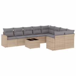 VidaXL 3251776, Gris clair, Rotin, Acier, 110 kg, Adultes et enfants, 655 mm, 620 mm