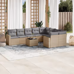 VidaXL 3251786 banc de jardin Rotin, Verre trempé