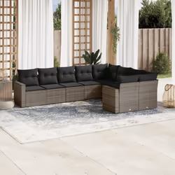 VidaXL 3251787 banc de jardin Rotin, Verre trempé
