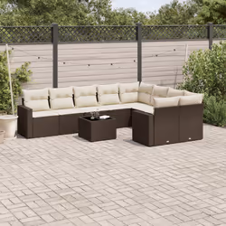 VidaXL 3251790 banc de jardin Rotin, Verre trempé