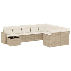 VidaXL 3251795 banc de jardin Rotin, Verre trempé