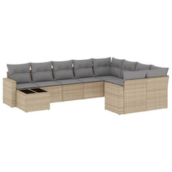 VidaXL 3251796 banc de jardin Rotin, Verre trempé