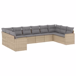 VidaXL 3251806, Gris clair, Rotin, Acier, 110 kg, Adultes et enfants, 655 mm, 620 mm